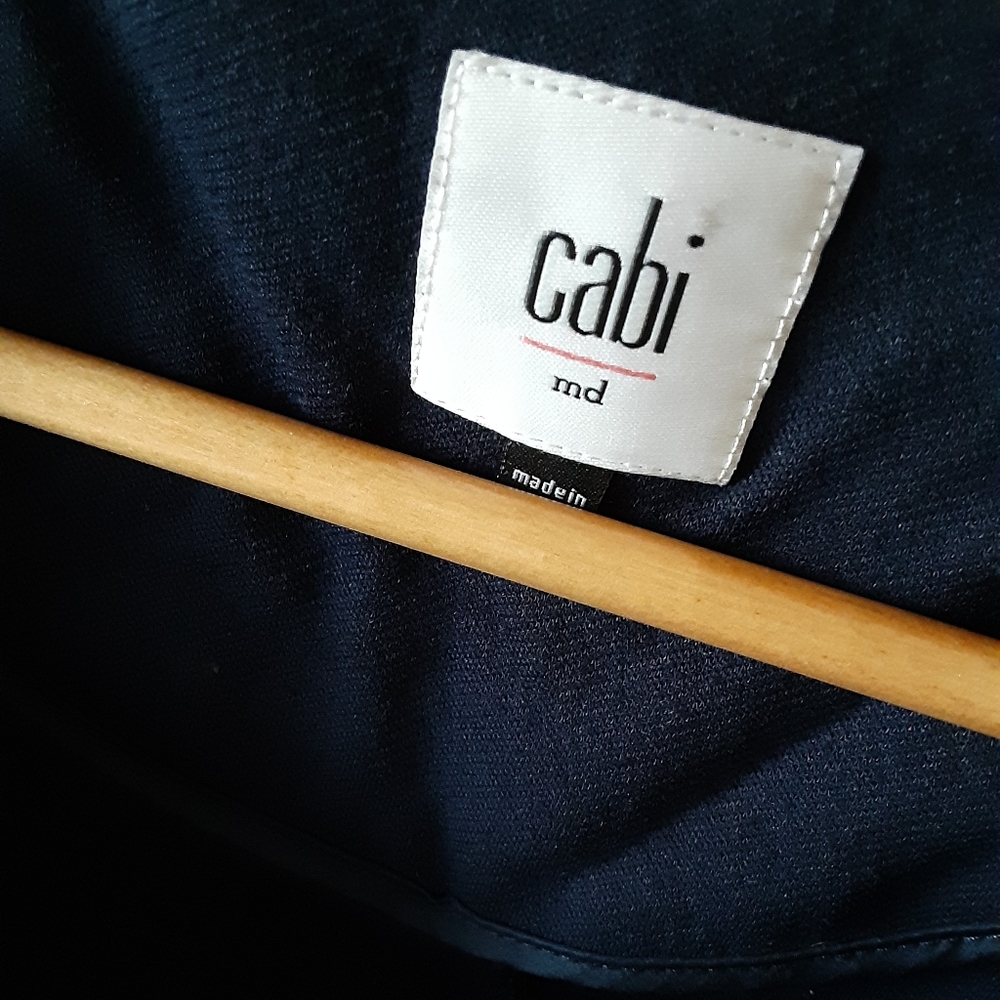 Navy Cabi Lightweight Jacket Medium - image 7